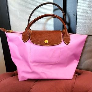 Longchamp Le Pliage Original Mini Pouch baby Sakura pink Tote